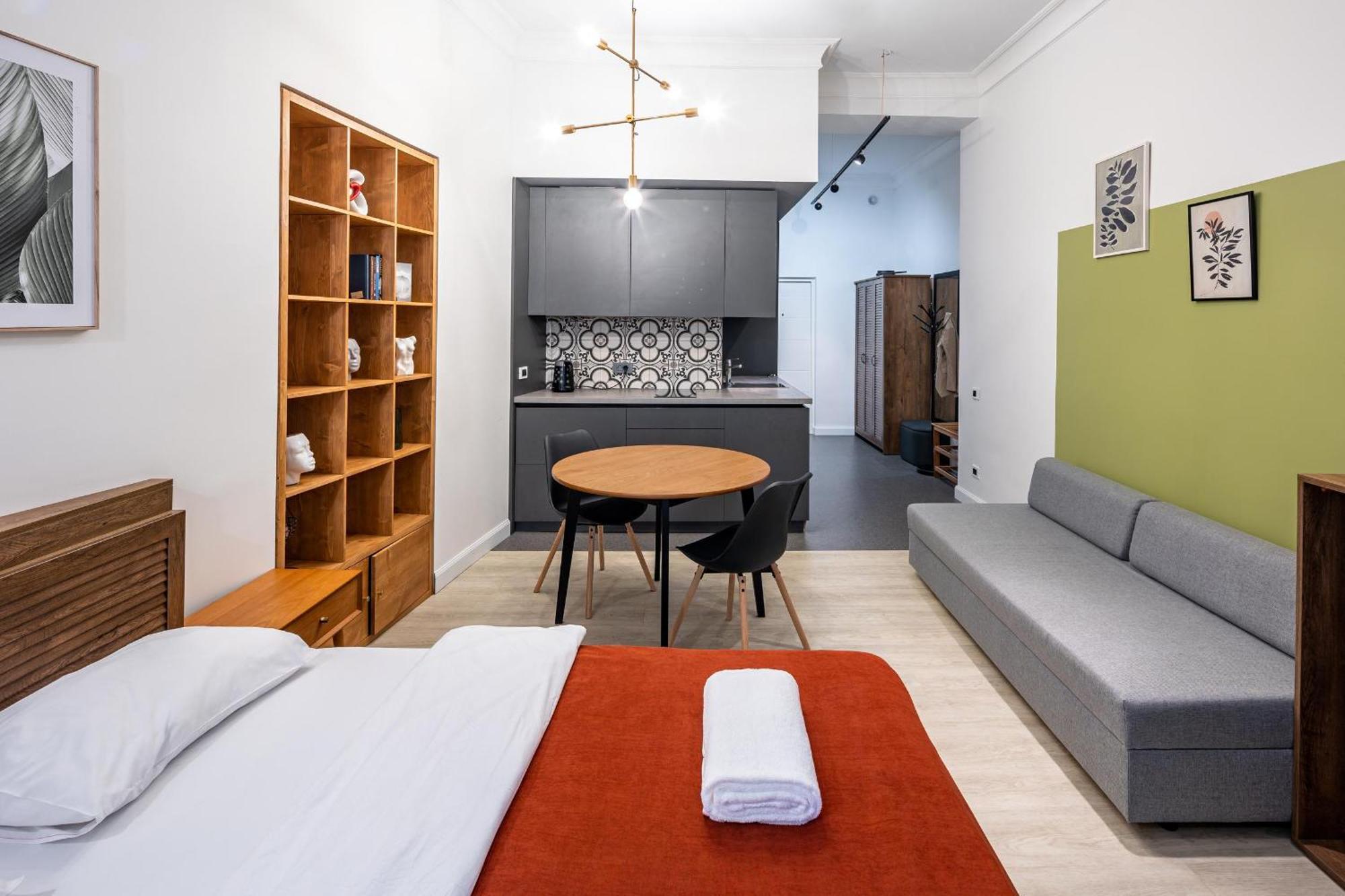 לבוב Apartamenty On Knyazya Romana מראה חיצוני תמונה